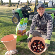 Kaleb Wyse with Espoma Organic Potting Mix
